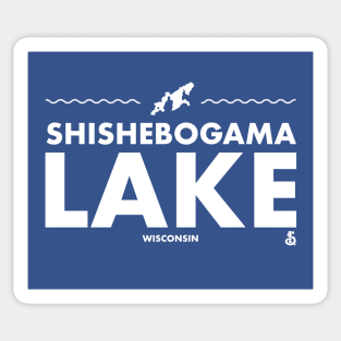 Oneida County, Vilas County, Wisconsin - Shishebogama Lake Sticker